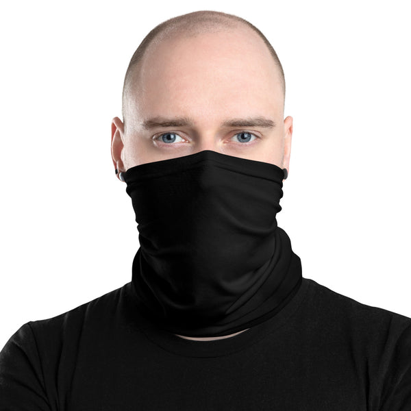 Black Face Covering Neck Gaiter