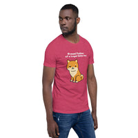 Proud Father of a Loyal Shiba Inu Short-Sleeve Unisex T-Shirt