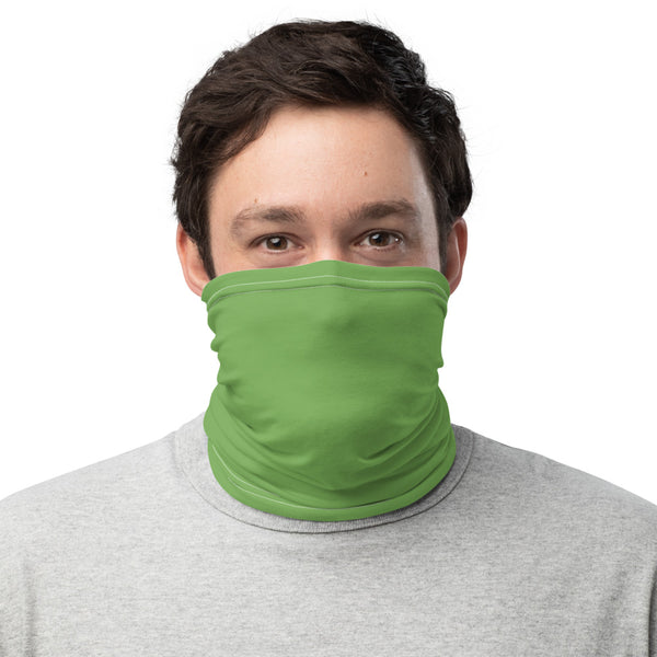 Green Face Covering Neck Gaiter