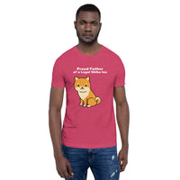 Proud Father of a Loyal Shiba Inu Short-Sleeve Unisex T-Shirt