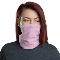 Pink Face Covering Neck Gaiter