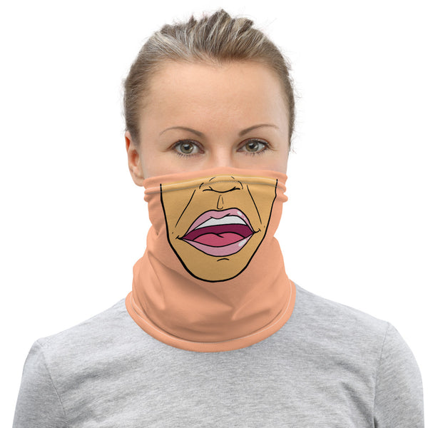 Cartoon Face Covering Neck Gaiter