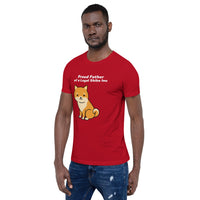 Proud Father of a Loyal Shiba Inu Short-Sleeve Unisex T-Shirt