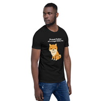 Proud Father of a Loyal Shiba Inu Short-Sleeve Unisex T-Shirt