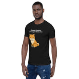 Proud Father of a Loyal Shiba Inu Short-Sleeve Unisex T-Shirt