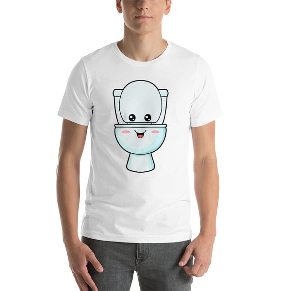 Toilet "Crappy" Short-Sleeve Unisex T-Shirt