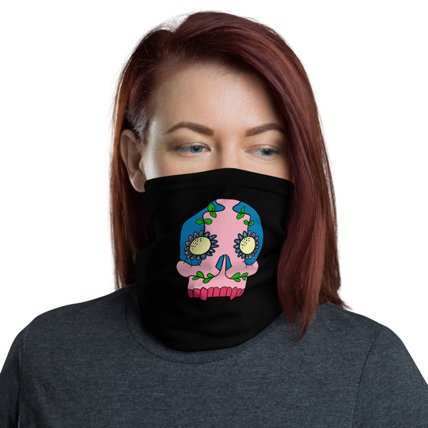 Sugar Skull Face Covering Neck Gaiter