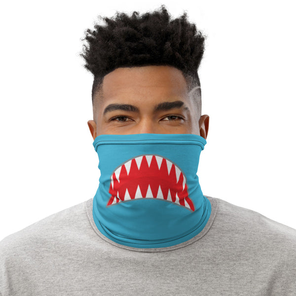 Shark Teeth Face Covering Neck Gaiter