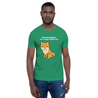 Proud Father of a Loyal Shiba Inu Short-Sleeve Unisex T-Shirt