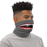 Flying Tiger Shark Face Covering Neck Gaiter