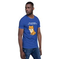 Proud Father of a Loyal Shiba Inu Short-Sleeve Unisex T-Shirt