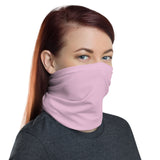 Pink Face Covering Neck Gaiter