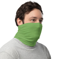 Green Face Covering Neck Gaiter