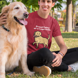 Proud Father of a Loyal Goldie Short-Sleeve Unisex T-Shirt